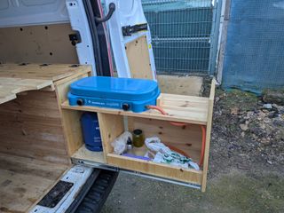 Ford Transit Custom mueble camperizada 2019