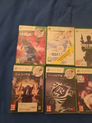 Lote 8 Juegos Xbox 360