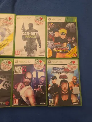 Lote 8 Juegos Xbox 360