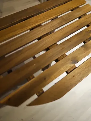 Mesa plegable de madera Ikea