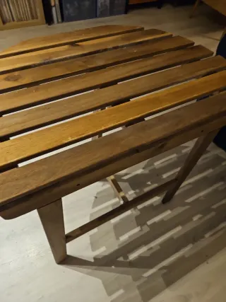 Mesa plegable de madera Ikea