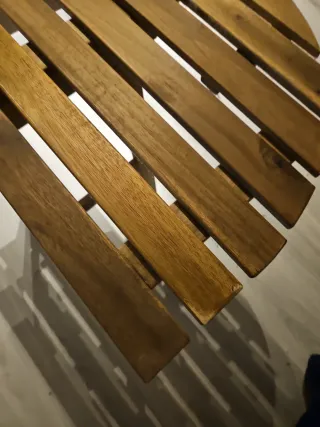 Mesa plegable de madera Ikea