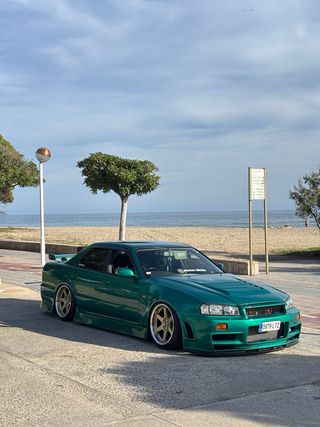 Llantas 5x114.3 Doradas. ET25 // 18” //9.5j // JDM