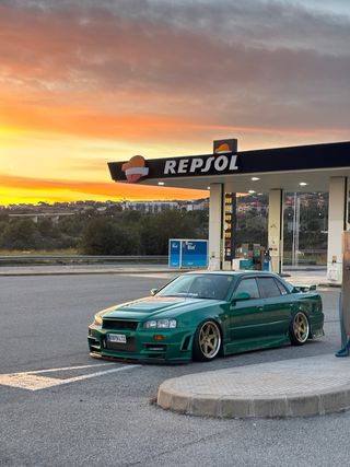 Llantas 5x114.3 Doradas. ET25 // 18” //9.5j // JDM