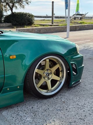 Llantas 5x114.3 Doradas. ET25 // 18” //9.5j // JDM