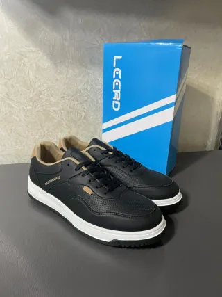 Sneakers Leerd Uomo Nere 45 Nuove