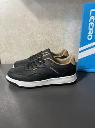 Sneakers Leerd Uomo Nere 45 Nuove