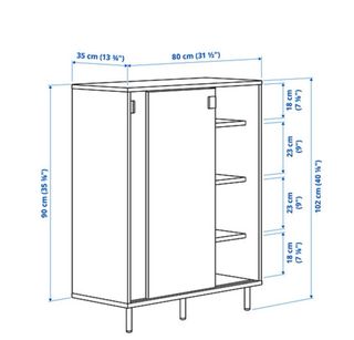 Zapatero Ikea Blanco