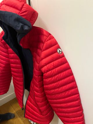 Chaqueta JOTT reversible azul y roja