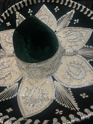 Sombrero charro mexicano original PIGALLE. Bordado