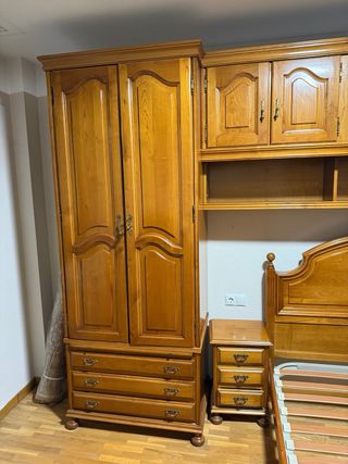 Conjunto Muebles Habitación Madera