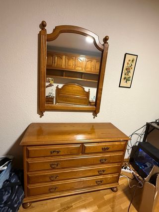 Conjunto Muebles Habitación Madera