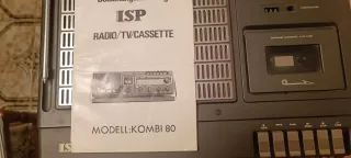 Radio TV Cassette ISP Vintage