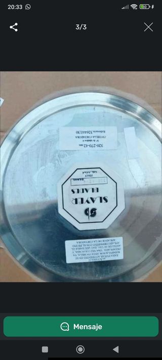 Cuchillas de corte charcutería