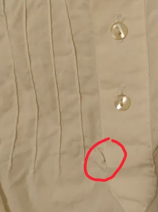 Camisa Fallero Niño Blanca