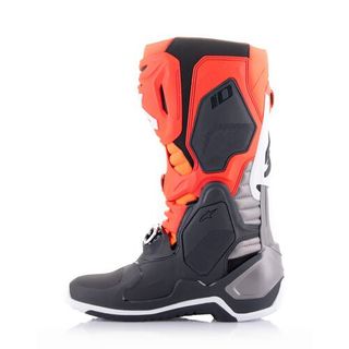 BOTAS TECH 10 ALPINESTARS NARANJA