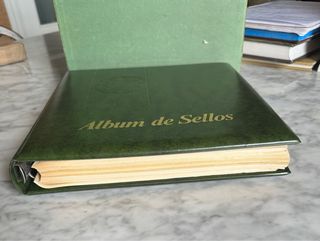 Album de sellos Efilcar bloque de 4