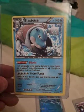 Carta Pokémon Blastoise Diluvio PV 140