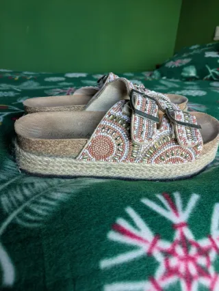Sandalias Roots plus Talla 37 Multicolor