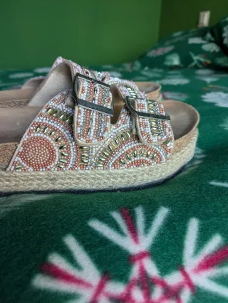 Sandalias Roots plus Talla 37 Multicolor
