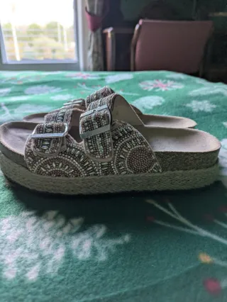 Sandalias Roots plus Talla 37 Multicolor