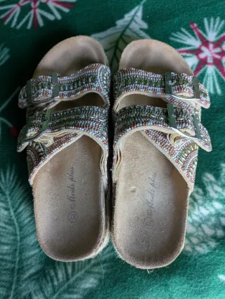 Sandalias Roots plus Talla 37 Multicolor