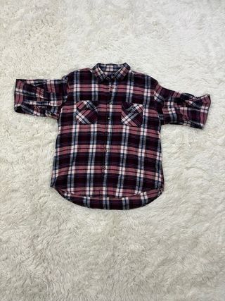 Camisa franela cuadros mujer Talla L