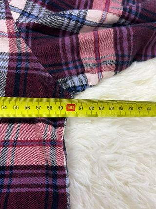 Camisa franela cuadros mujer Talla L