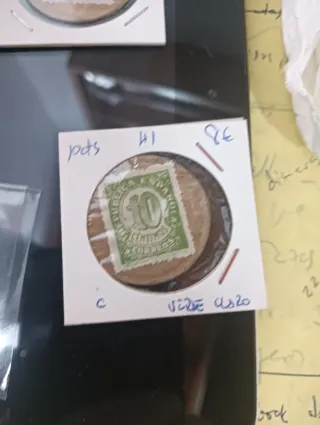 Moneda y Sello República Española 20 Céntimos