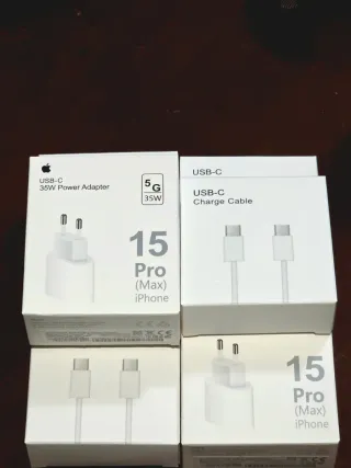 Combo! Cargador Apple 35W USB-C + Cable