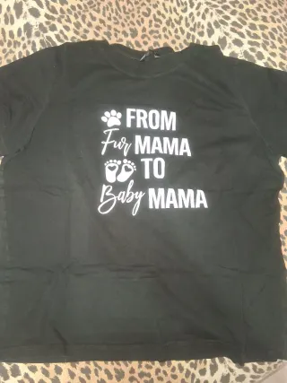 T-shirt Shein XL From Fur Mama to Baby Mama