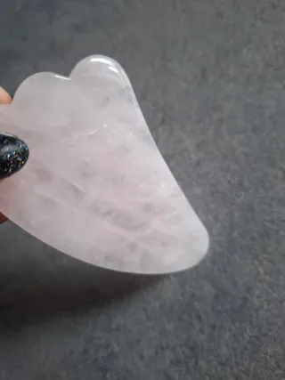 Gua Sha MoValues Giada Rosa Nuovo con scatola