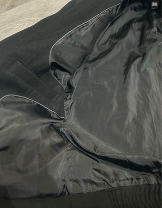 Chaqueta de paño H&M negra Talla L