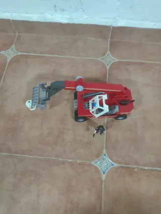 Playmobil City Action Elevador Bomberos