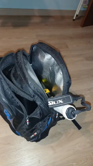 Mochila Siux Diablo Negra y Azul