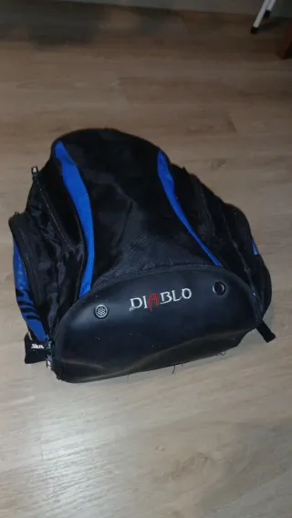 Mochila Siux Diablo Negra y Azul