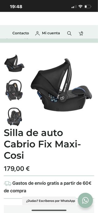 Maxi-Cosi Marble i-Size Silla Coche