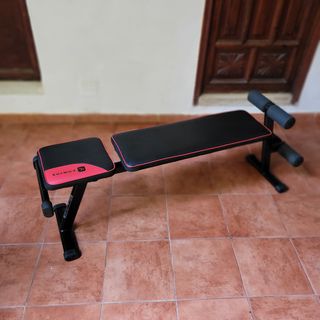 Banco Musculación Domyos Plegable Inclinable