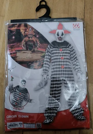 Disfraz Payaso/mimo Adulto Talla S