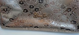 Liu Jo Borsa grande in ecopelle metallizzata goffr