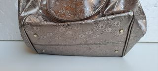Liu Jo Borsa grande in ecopelle metallizzata goffr