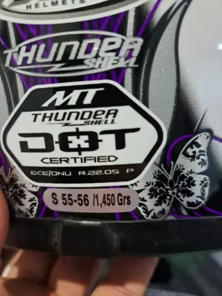Casco Moto MT Helmets Talla S
