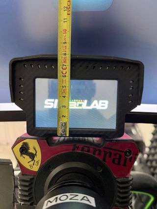 Dashboard Sim Racing 4” Touchscreen USB