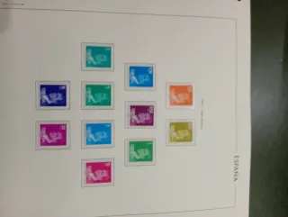 Álbum y colección de sellos 1976-1983