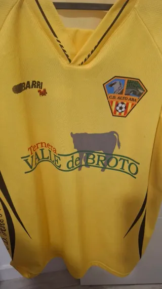 Camiseta C.D. Alto Ara de huesca (Barri Amarilla)