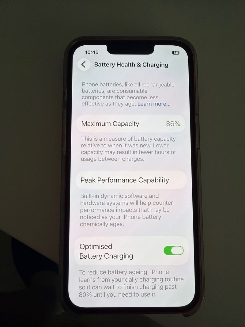 iPhone 14 128GB (Product) Rojo afbeelding 4