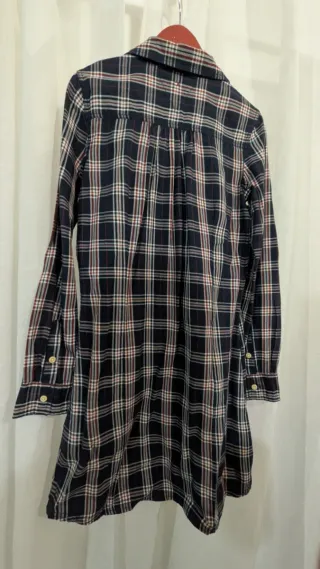 Vestido Tommy Hilfiger niña cuadros