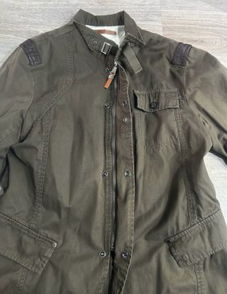 Chaqueta Zara Verde Talla L