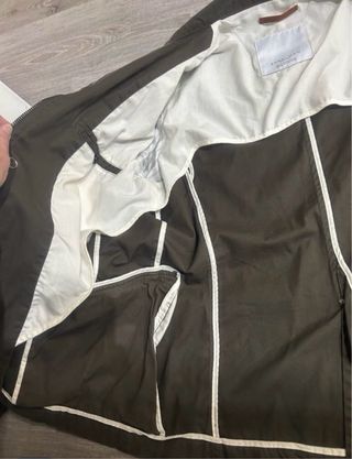 Chaqueta Zara Verde Talla L