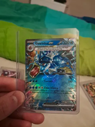 Carta Pokémon Gyarados EX Teracristal